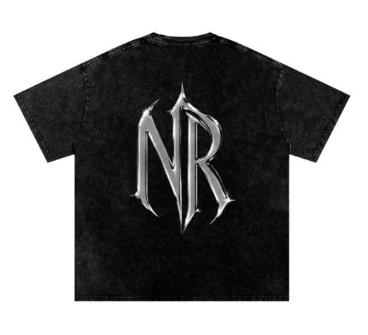 Noir Oversize Washed Tee
