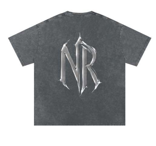Noir Oversize Washed Tee