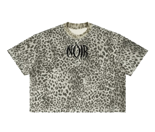 Noir Leopard Tee